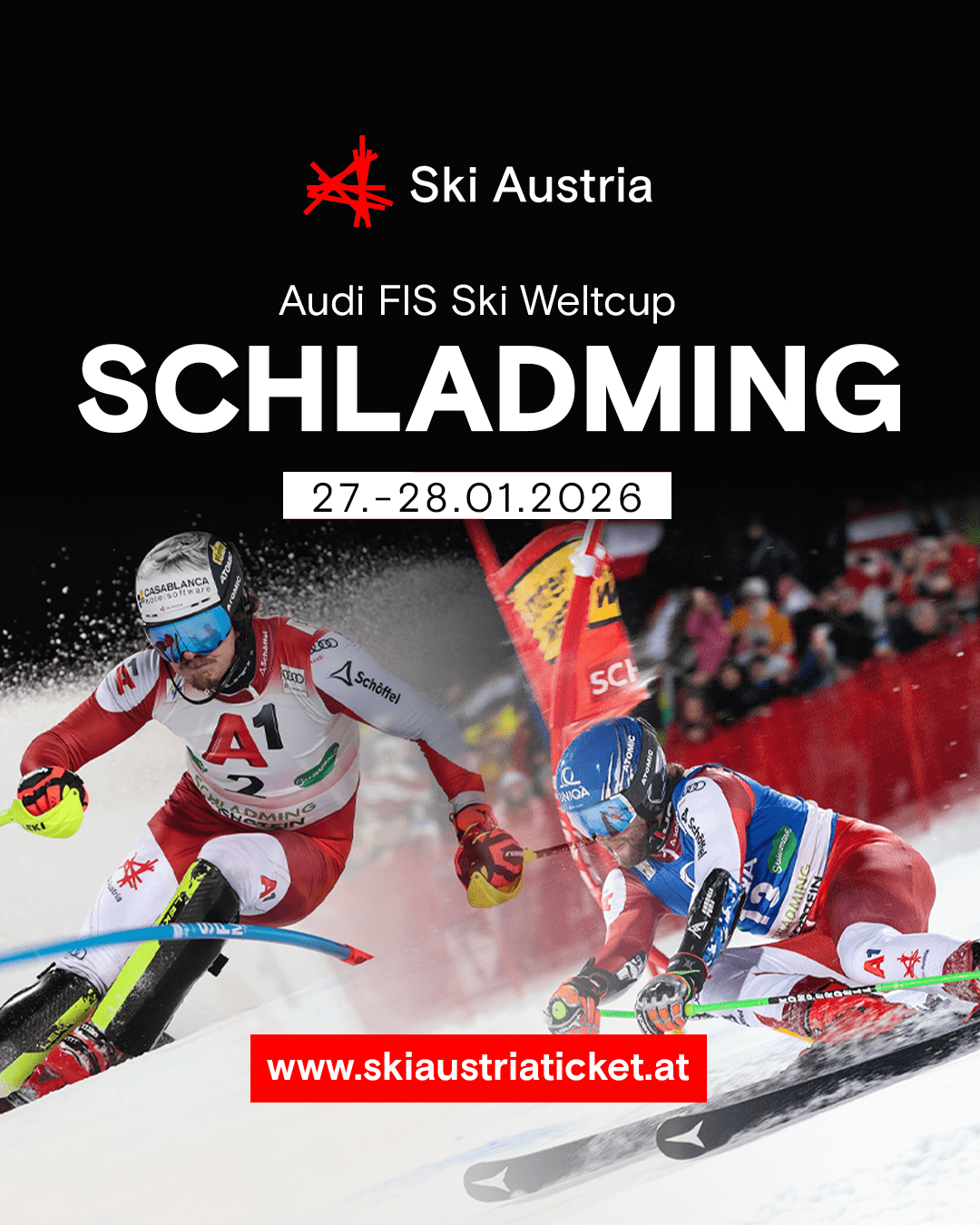 Ausschreibung Audi FIS Ski Weltcup Schladming